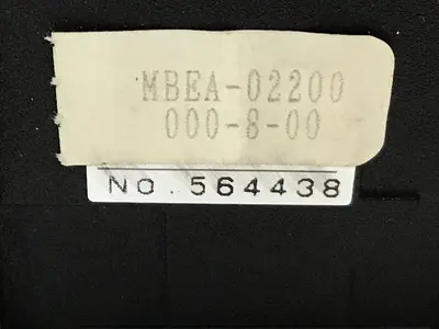 USED BARBER COLMAN MBEA-02200-000-8-00