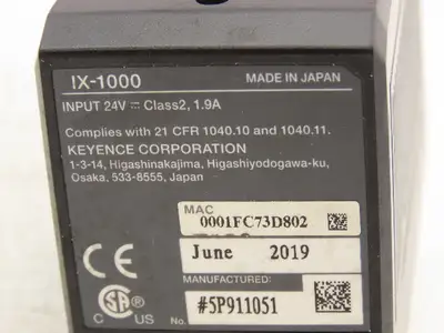 Used KEYENCE _UNKNOWN_ PLC Input & Output Indiana US | Arrow Industrial #1316694