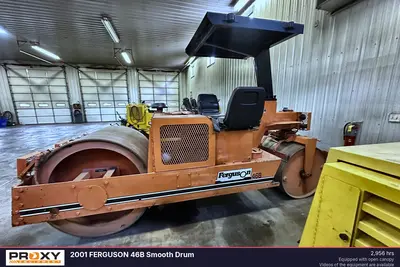 Used 2001 FERGUSON 46B SMOOTH DRUM Tandem Rollers New Jersey US | Proxy Equipment #1385116