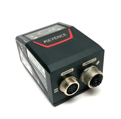 USED KEYENCE ETHERNET COMPATIBLE 2D CODE READER, MEDIUM DISTANCE TYPE