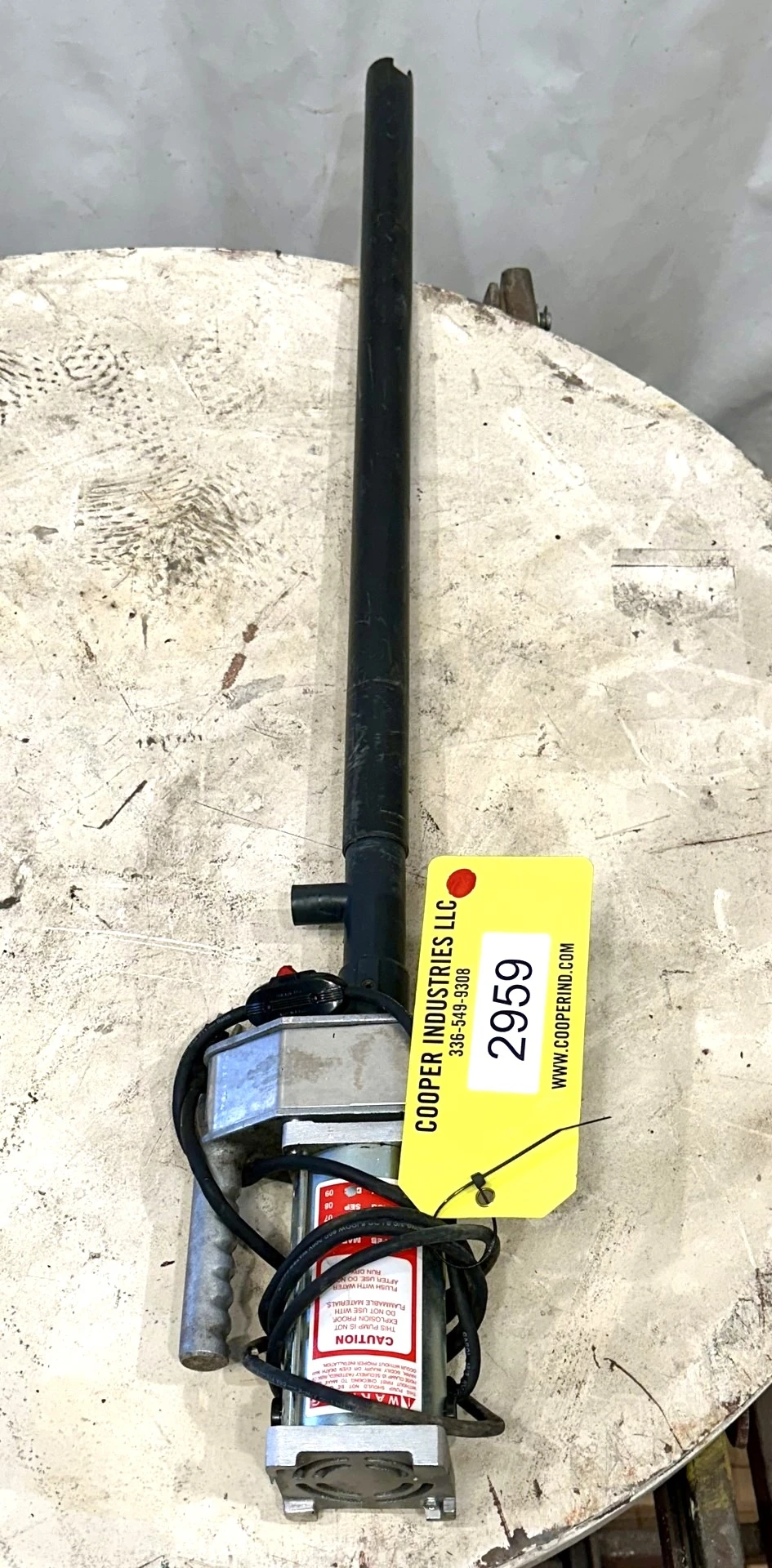 Used _UNKNOWN_ _UNKNOWN_ Drum Pumps West Virginia US | Cooper Industries #1409561
