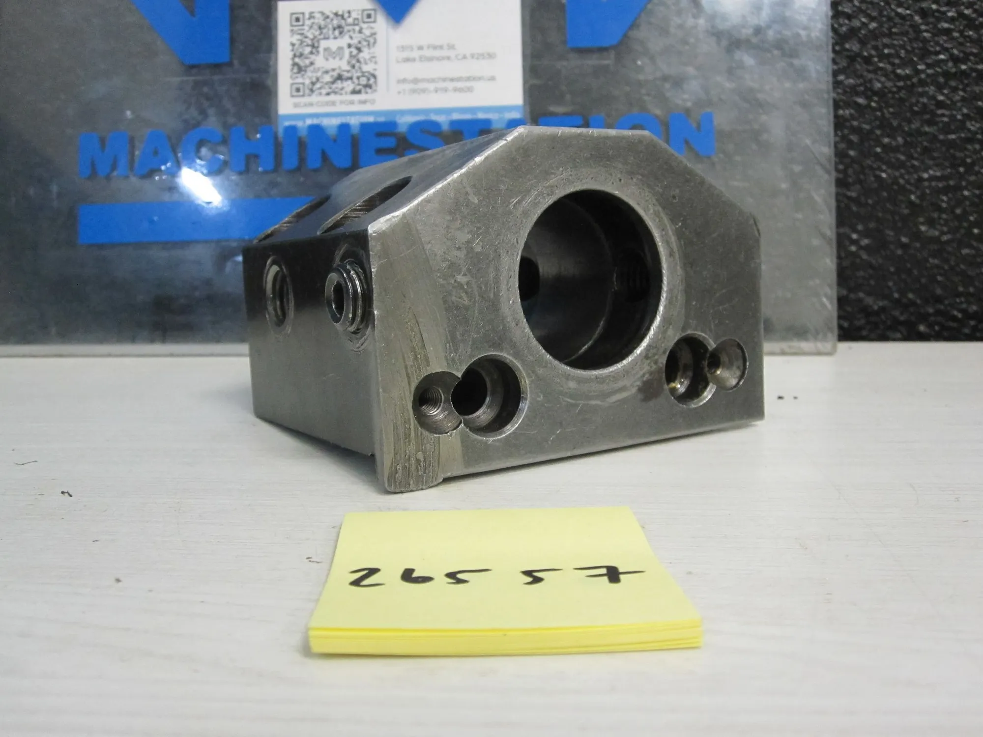 Okuma A118 1.5" Boring Bar Holder for Okuma Captain L370BB  Static