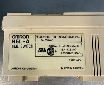 Omron H5L-A 12A-250Vac (2.3.1)