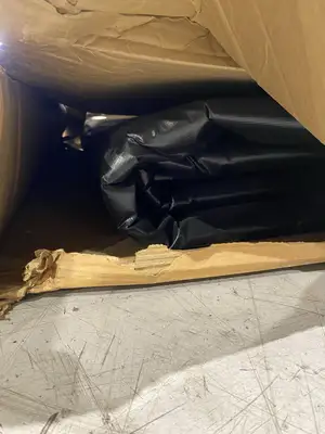USED POWERBLANKET 550 GALLON IBC TOTE BLANKET LOT OF 2 BLANKETS (1 CONTROLLER)