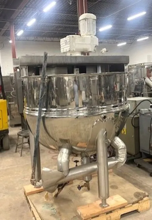 Used LEE INDUSTRIES 200 RA Mix Kettle Stainless Steel Tanks New Jersey US | EcReCon Inc #1176412