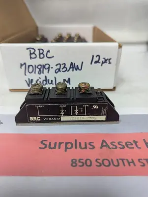 Used BBC 701819-23AW Miscellaneous Equipment (Electrical & Power) | Surplus Asset Holdings #1197720