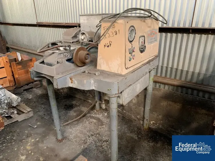 Used Fitzpatrick Fitzpatrick D6 Fitzmill, Screw Feed, S/S, 10 HP Hammer Mills Ohio US | Federal Equipment Company #125222