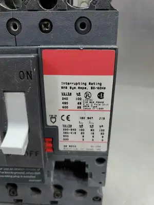 USED GE SELA36AT0030 Molded Case Circuit Breaker, 30A MAX, 600V