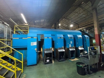 2004 MCKINLEY 38" X 98" 4/COLOR MCKINLEY HIGH BOARD FLEXO FOLDER GLUER Flexo Folder Gluer | Global Boxmachine, LLC (2)