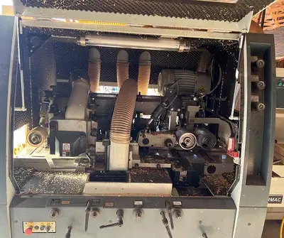 USED LEADERMAC LMC 418 SMARTMAC 8" 4-HEAD MOULDER