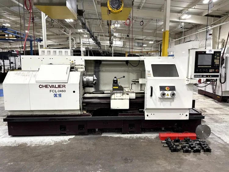 Used CHEVALIER FCL-2460A CNC Lathes Ohio US | Mohawk Machinery 8 #183203