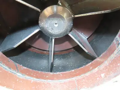 GFP 109019R Backward Incline Blower 16" Fan 9" In 8x9" Out 7.5Hp 230/460V 3Ph