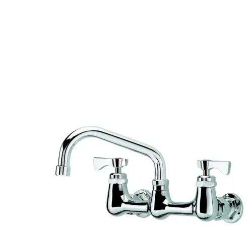 Krowne 14-806L Splash Mount Faucet - 6" Swing Spout, 8" Centers