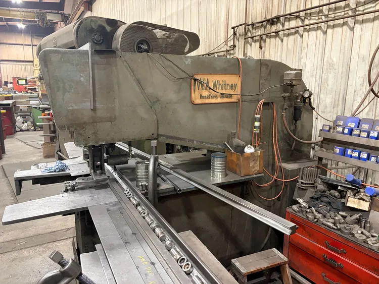 Used W.A. WHITNEY 627 Single Station Punches Connecticut US | Global Machine Brokers, LLC #1135506