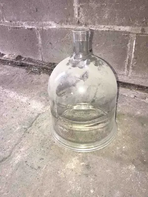 150mm Dia PYREX Brand Cylindrical Vessel