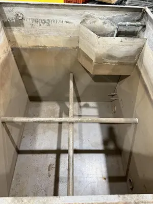 USED METAL FABRICATOR PUMP TANK