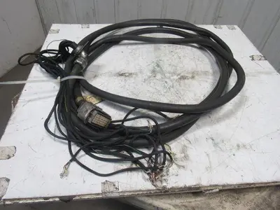 Yaskawa Yasnac XRC UP130 XRC 2001 Cable Assembly Number 147409-5 Rev 2 32' Long
