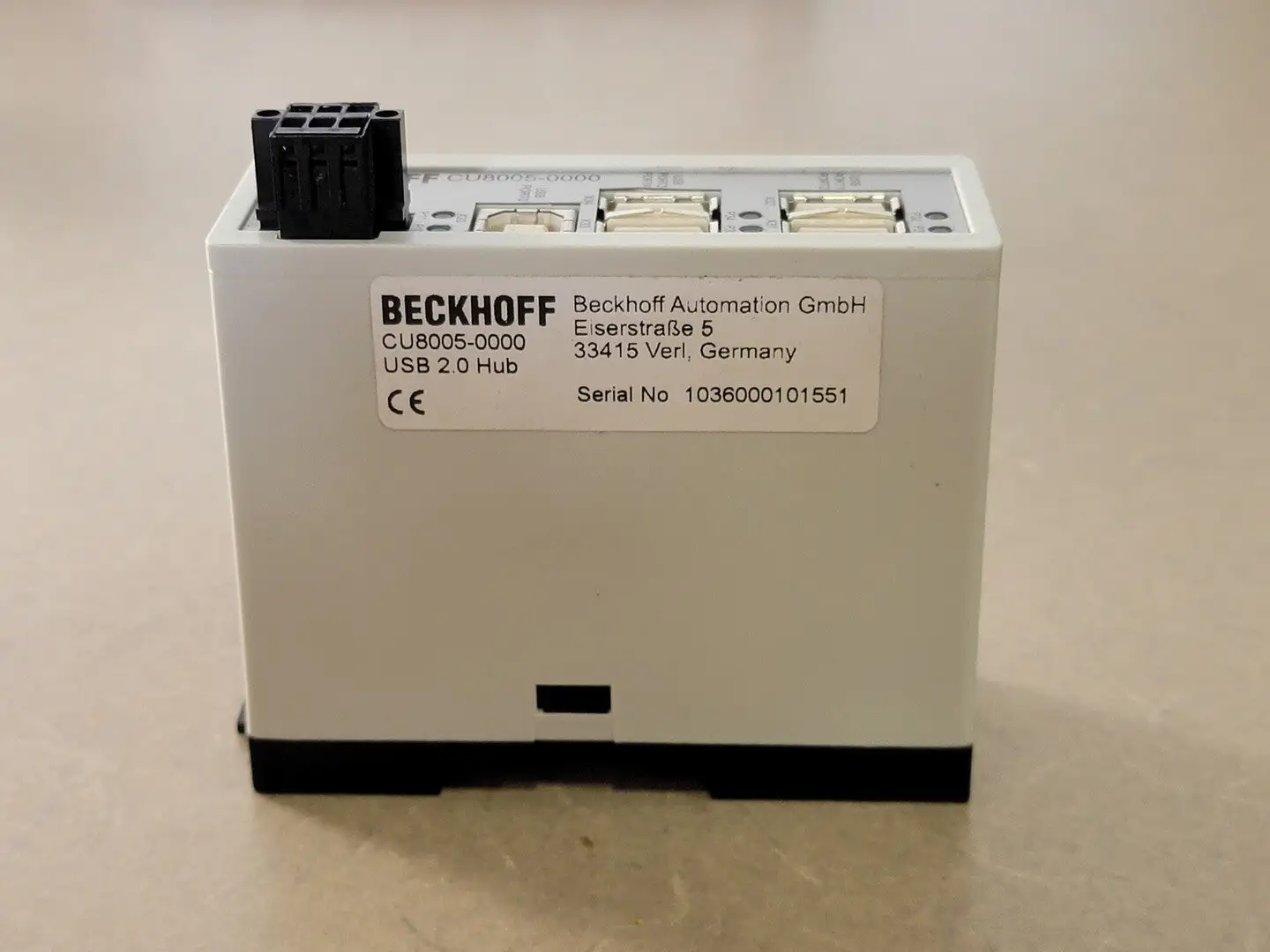 NEW BECKHOFF AUTOMATION CU8005-0000