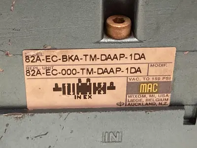 Used MAC 82A-AA-BKA-TM-DAAP-1DA Solenoid Valves Ohio US | Surplus Asset Holdings #1243188