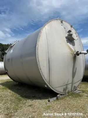 Used 15,000 Gallon Agra Industries Stainless Steel Tank | 304 SS | Single Wall