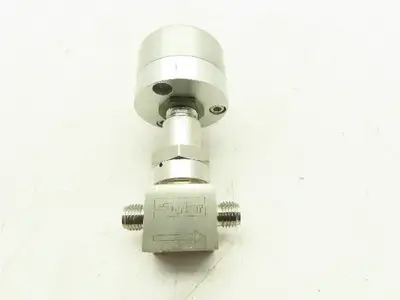 Parker 4Z A-P4K-11AO-SS Stainless Pneumatic Bellows Shut-Off Valve NO 1/4" Ports