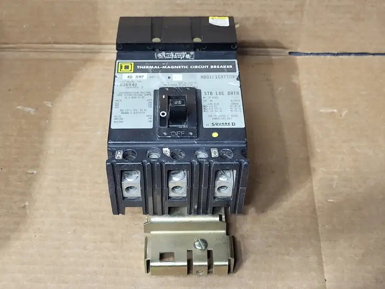 Used SQUARE D FA36040 Switchgears British Columbia CA | Lenmark #913636