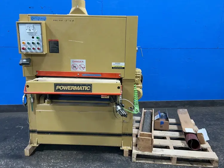 Used POWERMATIC PM37 Wide Belt Sanders Ohio US | HGR 24 #1463257