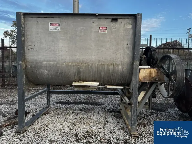 Used Marion Process Solutions 133 Cu Ft Marion Paddle Blender, Model 4116-1X, S/S Paddle Mixers Ohio US | Federal Equipment Company #420361