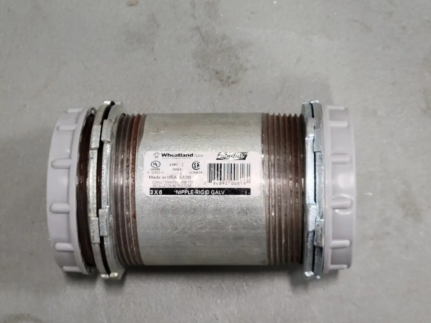 USED WHEATLAND TUBE ERMC-S-3WA8