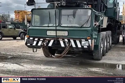 Used 1998 DEMAG TC2000 Truck-Mounted Cranes Louisiana US | Proxy Equipment #1382976