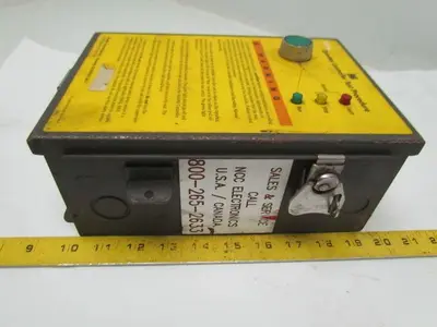 STI OMC-2-120-GM3 82197-0030 Safety Light Curtain Optomat Controller Control Box