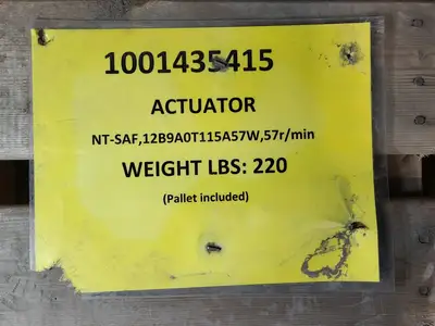 New | in-Stock 2013 ROTORK IQS12FA10B4 Electric Motor Driven Actuators British Columbia CA | Lenmark #1440804