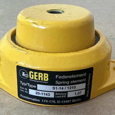 USED GERB Schwingunsisolierungen S1-14/1210