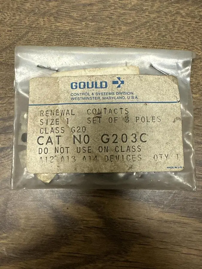 USED GOULD G203C