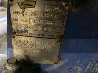Used WEIR WARMAN 032CAHRRRHH9009 Centrifugal Pumps North Carolina US | DH Griffin Used Equipment #1383681