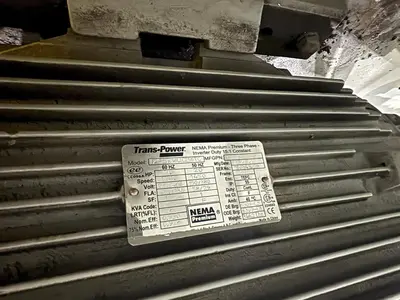 100 TON ROLLFORM INC HYDRAULIC 4 POST CUTOFF & POWER UNIT, 12" STROKE USED