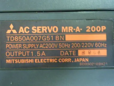 USED MITSUBISHI TD850A007G51 BN