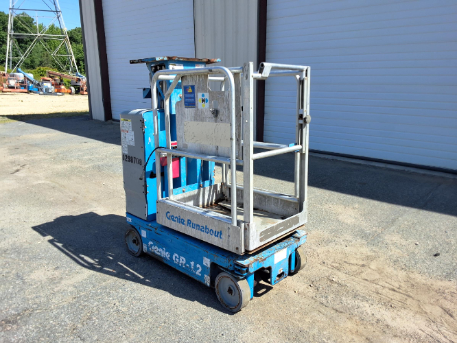Used 2014 Genie GR-12 Vertical Mast Lifts North Carolina US | Stack Equipment #1080249