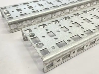 USED HOFFMANN GRID STRAPS FOR PROLINE FRAMES 3-ROW 900MM GALVANIZED MILD STEEL