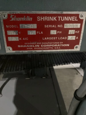 Used SHANKLIN T-62 Shrink Tunnels Michigan US | iGAM Industrial Marketplace #1356802