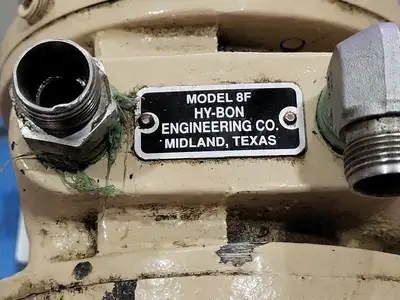 Industrial Pump D03XASGSSSMA w/ Pump Unit 8F & Relief Valve