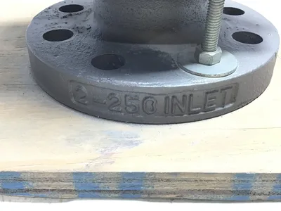 Kunkle 6252FKH Pressure Relief Valve Set 210 Capacity 21100 LB/HR 2-250 Inlet