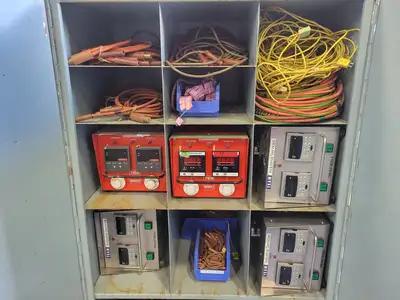 Heat Treatment System inc. 2 x 6-way Power Source & all accessories
