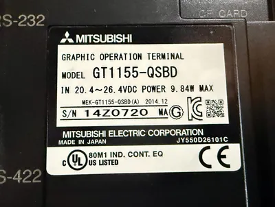 2014 Mitsubishi Electric GT1155-QSBD CNC & N/C Controls | Great American Equipment Company (5)