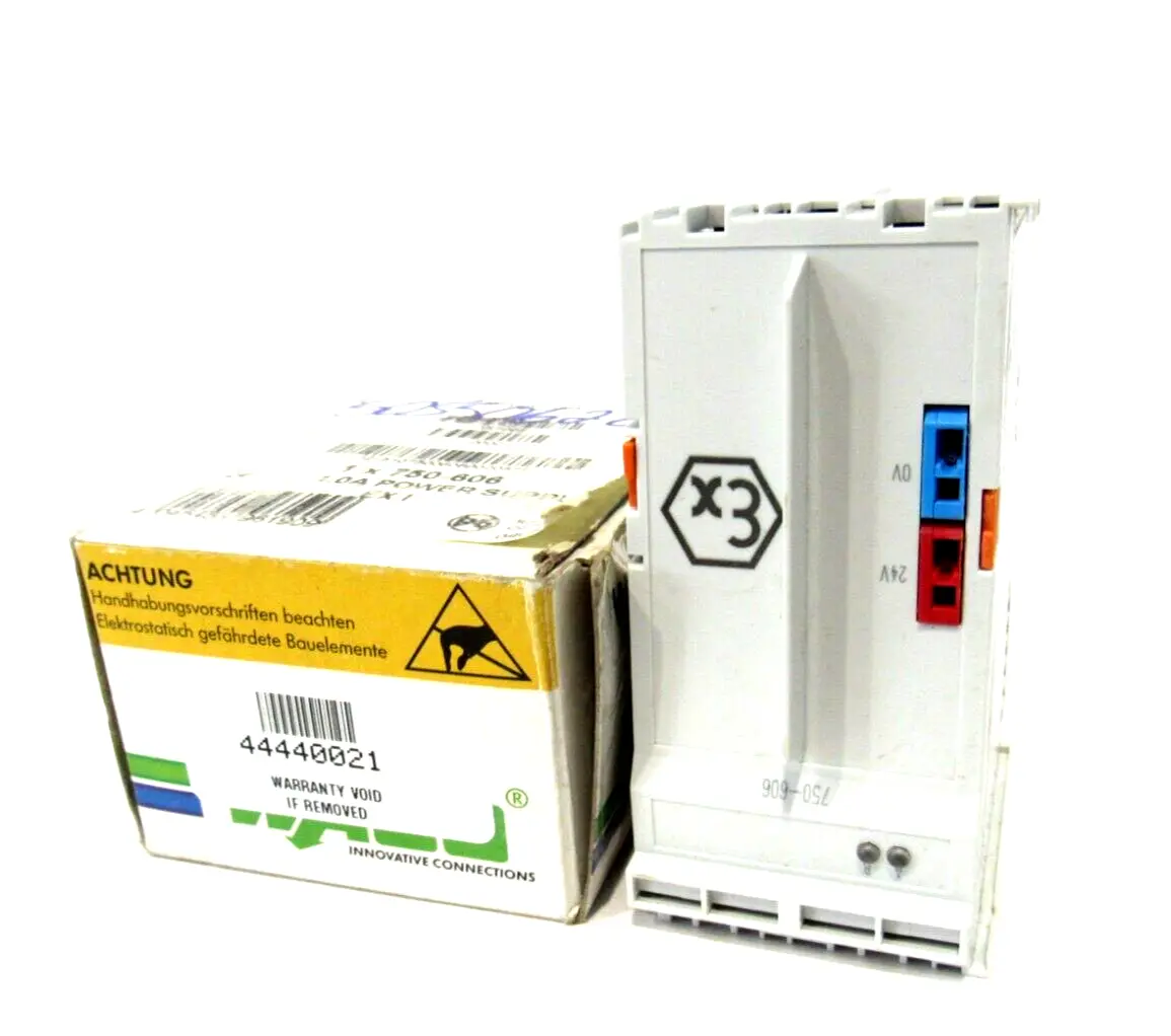 NEW WAGO 750-606 POWER SUPPLY 750606
