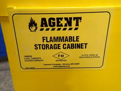 Agent 4 Gal Flammable Liquid Storage Cabinet