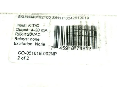 NEW SIMPSON H340192100 DIGITAL PANEL METER