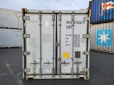 20 ft Working Refrigerated Shipping Container- TRIU6732629