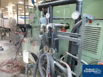 USED Mazzoni Mazzoni Two Stage Single Screw Vacuum Plodder, Model Duplex M350