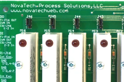 NEW NOVATECH PROCESS SOLUTIONS FTP-8DIO-1-7-0 BOARD FTP8DIO170